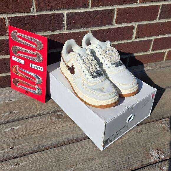 Nike Air Force 1 Low "Travis Scott Sail" - Picture 1 of 10